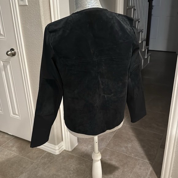Women's Escapade Black Suede Jacket‎ Size Medium - Picture 2 of 5